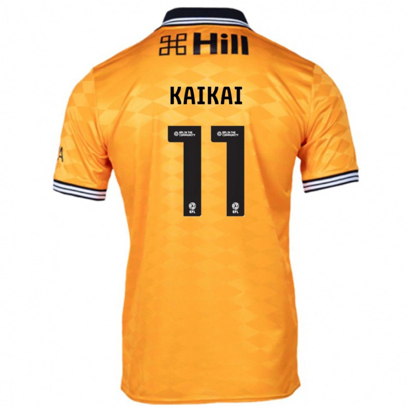 Danxen Donna Maglia Sullay Kaikai #11 Arancione Kit Gara Home 2024/25 Maglietta