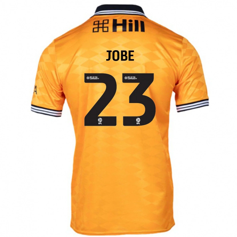 Danxen Donna Maglia Mamadou Jobe #23 Arancione Kit Gara Home 2024/25 Maglietta