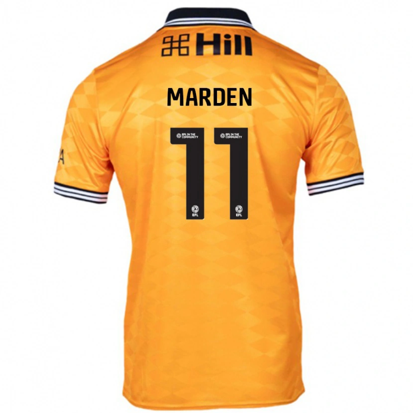 Danxen Donna Maglia Ella Marden #11 Arancione Kit Gara Home 2024/25 Maglietta