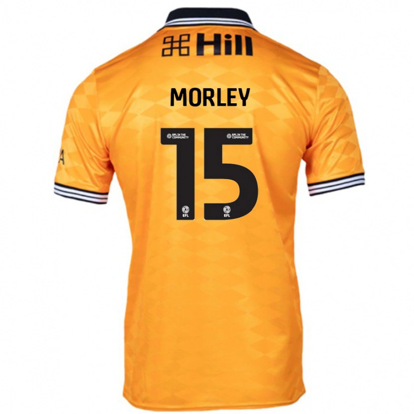 Danxen Donna Maglia Jess Morley #15 Arancione Kit Gara Home 2024/25 Maglietta