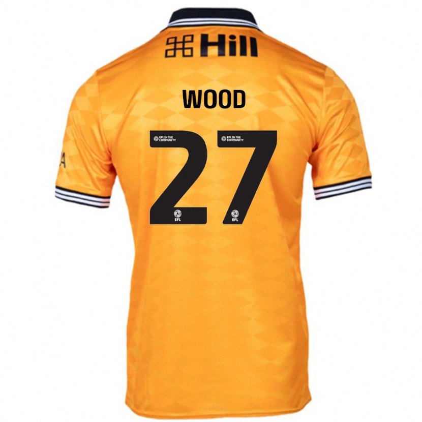 Danxen Donna Maglia Zoe Wood #27 Arancione Kit Gara Home 2024/25 Maglietta