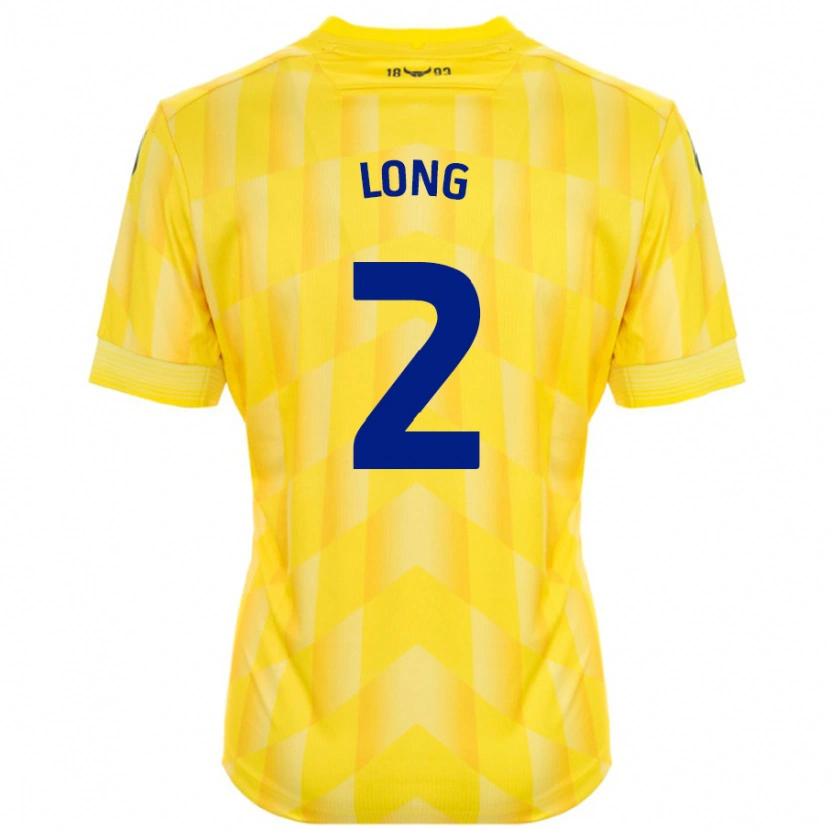 Danxen Donna Maglia Sam Long #2 Giallo Kit Gara Home 2024/25 Maglietta