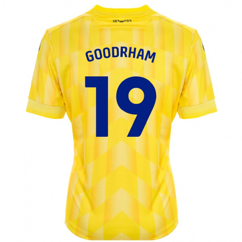 Danxen Donna Maglia Tyler Goodrham #19 Giallo Kit Gara Home 2024/25 Maglietta