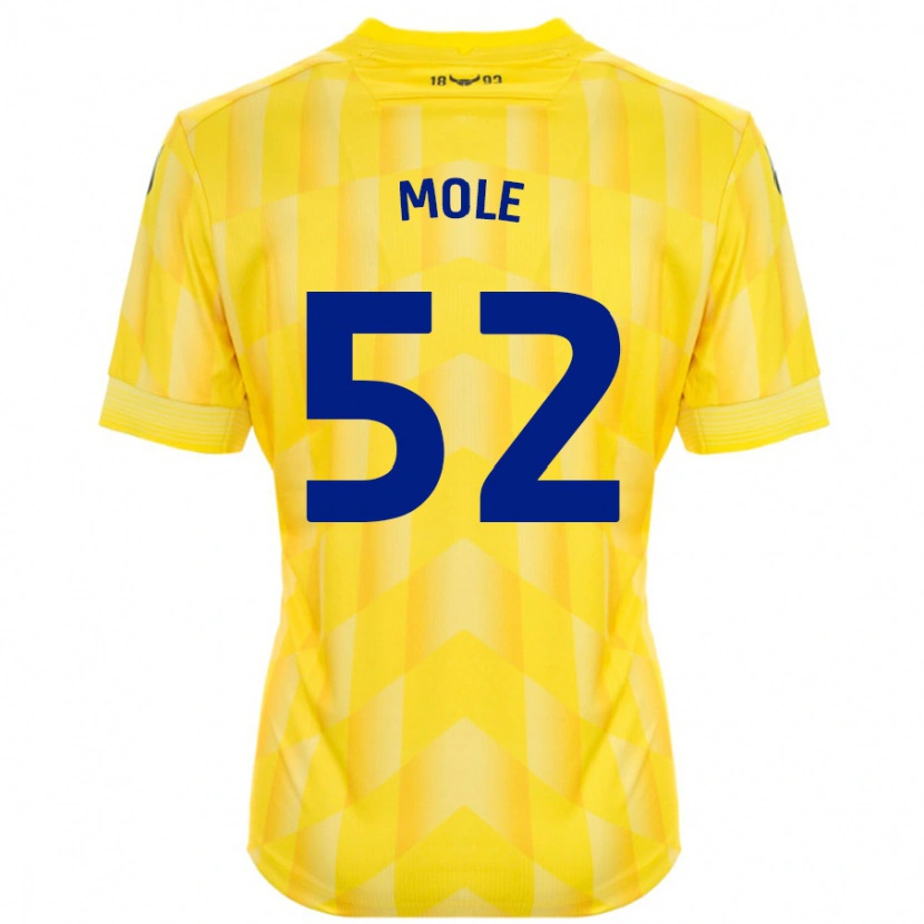 Danxen Donna Maglia Harrison Mole #52 Giallo Kit Gara Home 2024/25 Maglietta