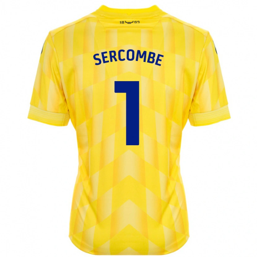 Danxen Donna Maglia Paris Sercombe #1 Giallo Kit Gara Home 2024/25 Maglietta