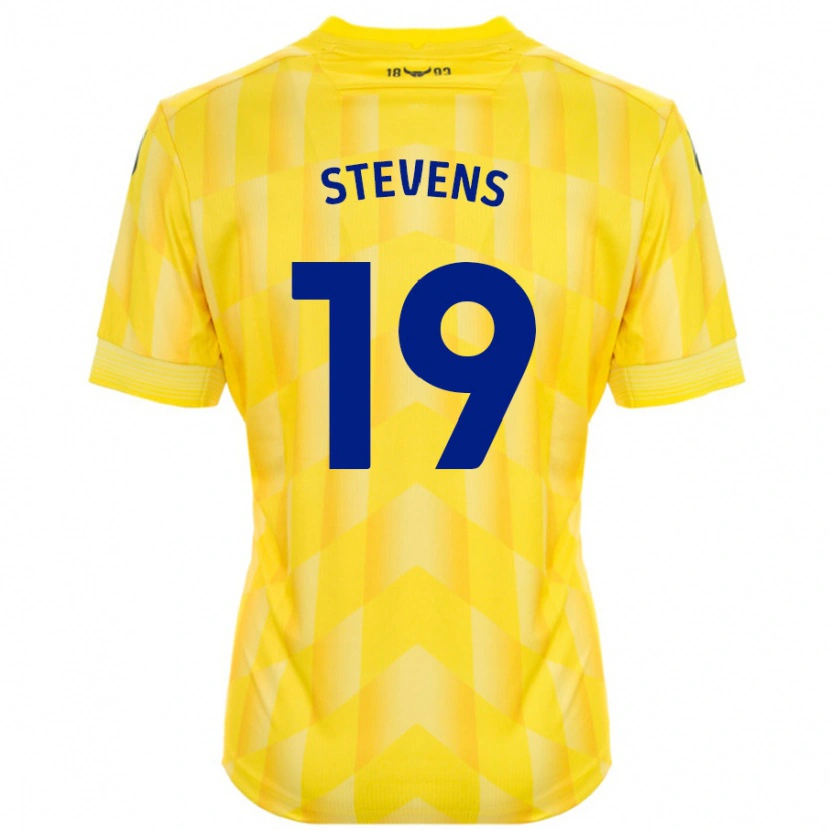 Danxen Donna Maglia Lily Stevens #19 Giallo Kit Gara Home 2024/25 Maglietta