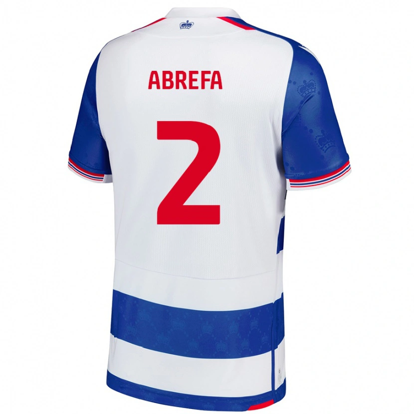 Danxen Donna Maglia Kelvin Abrefa #2 Blu Bianco Kit Gara Home 2024/25 Maglietta