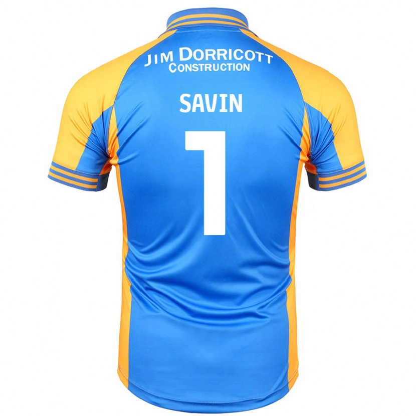 Danxen Donna Maglia Toby Savin #1 Blu Ambra Kit Gara Home 2024/25 Maglietta