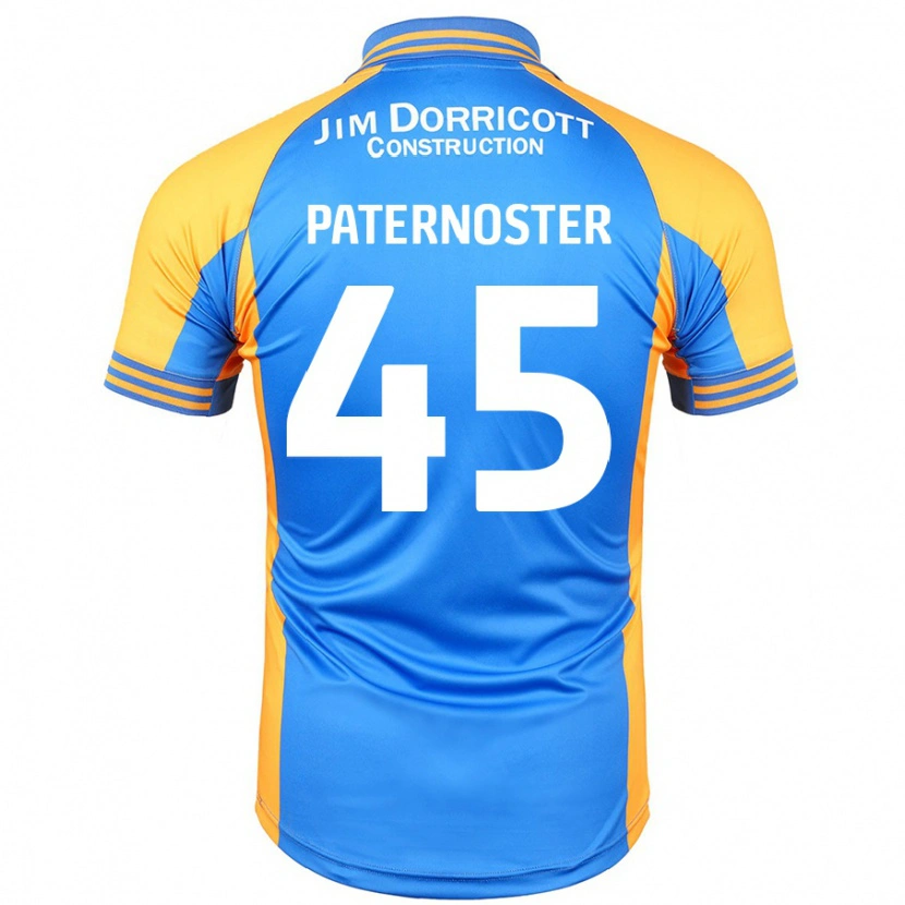 Danxen Donna Maglia Vladimir Paternoster #45 Blu Ambra Kit Gara Home 2024/25 Maglietta