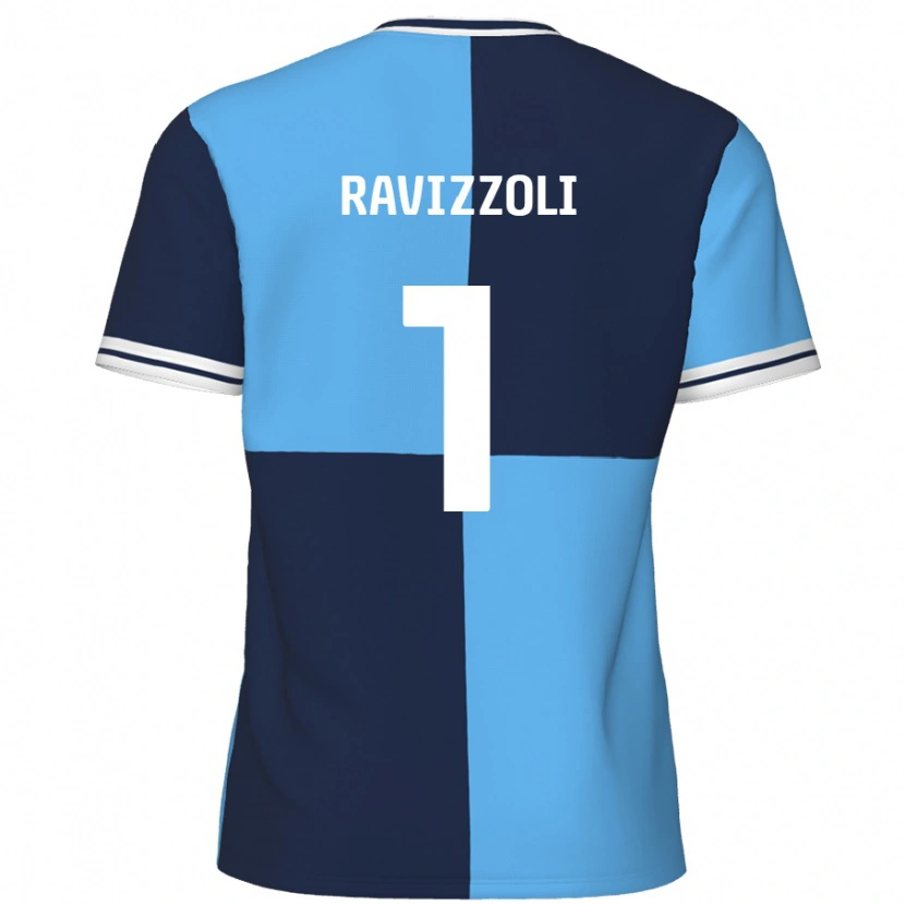 Danxen Donna Maglia Franco Ravizzoli #1 Azzurro Blu Scuro Kit Gara Home 2024/25 Maglietta