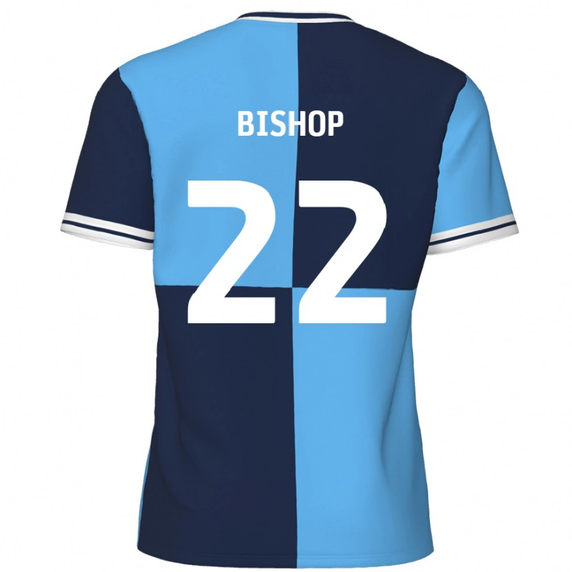 Danxen Donna Maglia Nathan Bishop #22 Azzurro Blu Scuro Kit Gara Home 2024/25 Maglietta