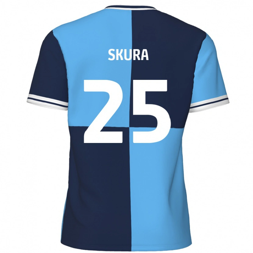 Danxen Donna Maglia Declan Skura #25 Azzurro Blu Scuro Kit Gara Home 2024/25 Maglietta