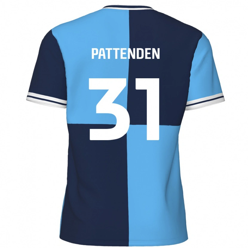 Danxen Donna Maglia Jasper Pattenden #31 Azzurro Blu Scuro Kit Gara Home 2024/25 Maglietta