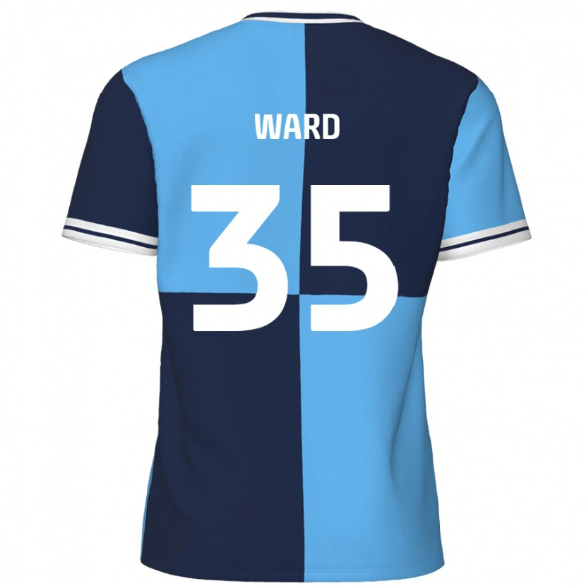 Danxen Donna Maglia Christie Ward #35 Azzurro Blu Scuro Kit Gara Home 2024/25 Maglietta