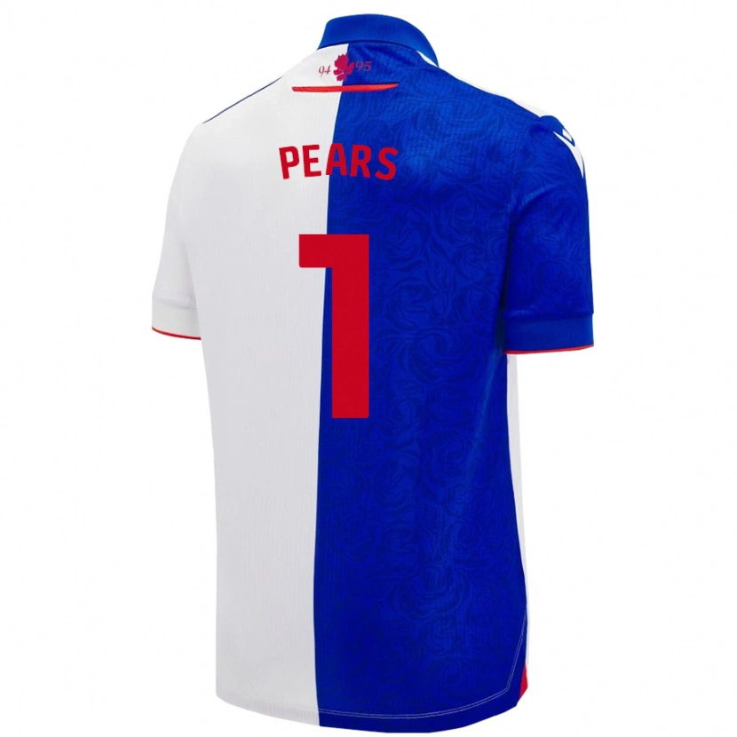 Danxen Donna Maglia Aynsley Pears #1 Azzurro Bianco Kit Gara Home 2024/25 Maglietta