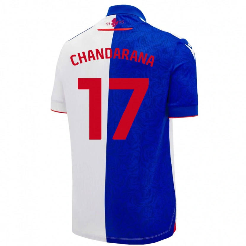 Danxen Donna Maglia Millie Chandarana #17 Azzurro Bianco Kit Gara Home 2024/25 Maglietta