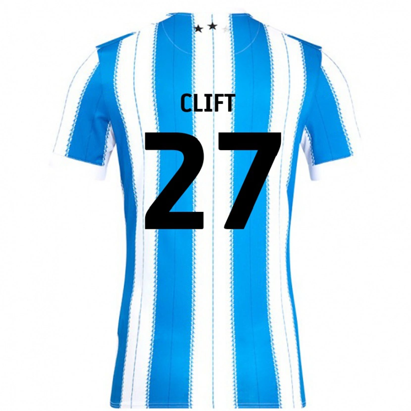 Danxen Donna Maglia Cassidy Clift #27 Blu Bianco Kit Gara Home 2024/25 Maglietta