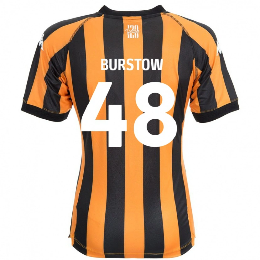 Danxen Donna Maglia Mason Burstow #48 Nero Ambra Kit Gara Home 2024/25 Maglietta