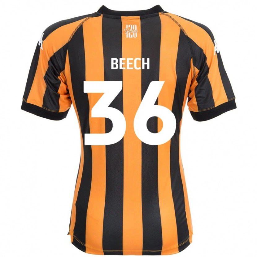 Danxen Donna Maglia Amy Beech #36 Nero Ambra Kit Gara Home 2024/25 Maglietta