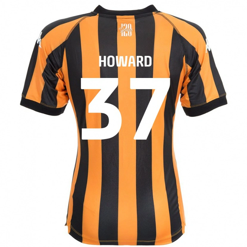 Danxen Donna Maglia Scarlet Howard #37 Nero Ambra Kit Gara Home 2024/25 Maglietta