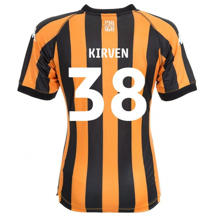 Danxen Donna Maglia Tess Kirven #38 Nero Ambra Kit Gara Home 2024/25 Maglietta