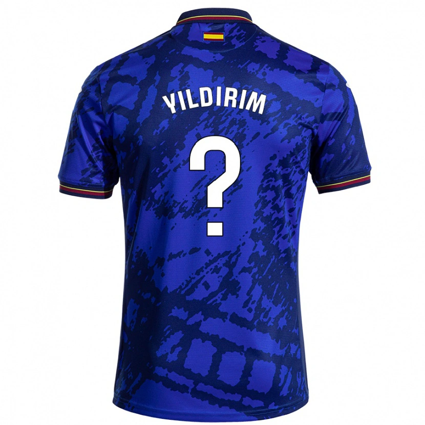 Danxen Donna Maglia Bertuğ Yıldırım #0 Blu Più Scuro Kit Gara Home 2024/25 Maglietta