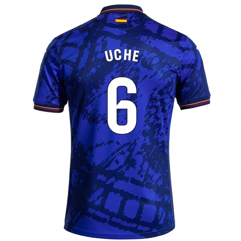 Danxen Donna Maglia Chrisantus Uche #6 Blu Più Scuro Kit Gara Home 2024/25 Maglietta