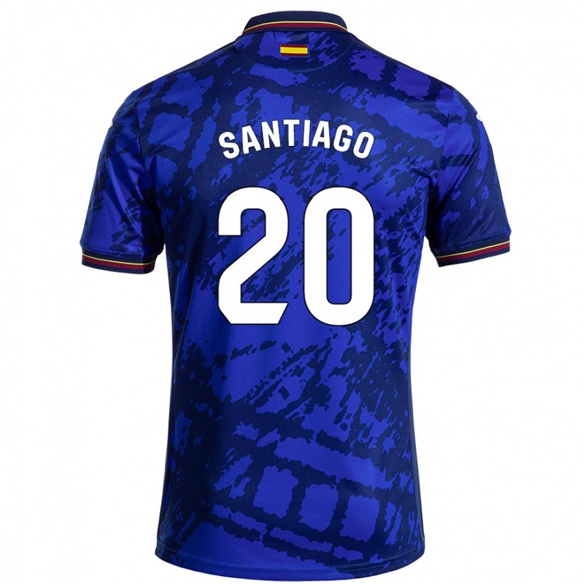 Danxen Donna Maglia Yellu Santiago #20 Blu Più Scuro Kit Gara Home 2024/25 Maglietta