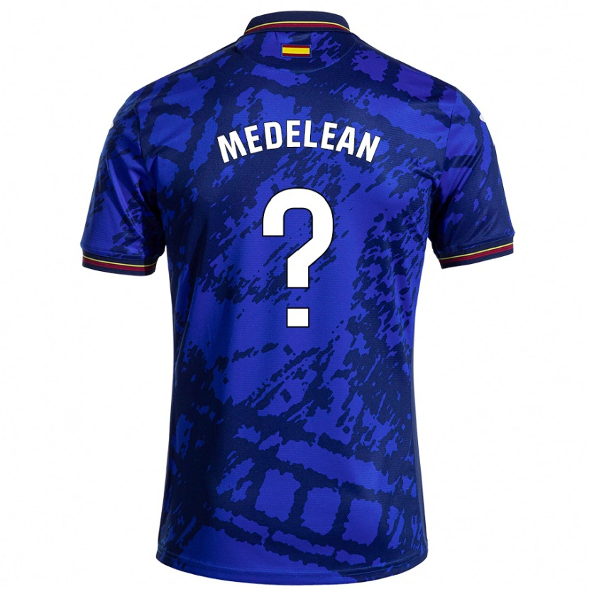 Danxen Donna Maglia Valentin Medelean #0 Blu Più Scuro Kit Gara Home 2024/25 Maglietta