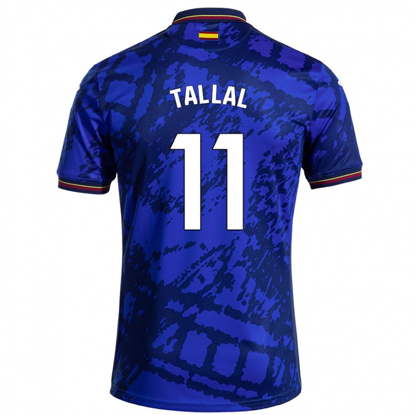 Danxen Donna Maglia Yassin Tallal #11 Blu Più Scuro Kit Gara Home 2024/25 Maglietta