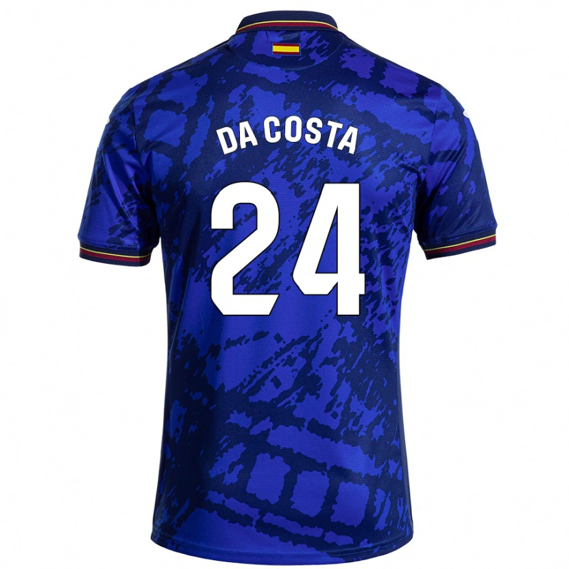 Danxen Donna Maglia Coba Da Costa #24 Blu Più Scuro Kit Gara Home 2024/25 Maglietta