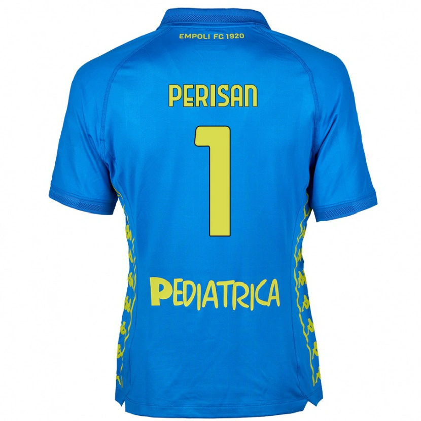Danxen Donna Maglia Samuele Perisan #1 Blu Kit Gara Home 2024/25 Maglietta