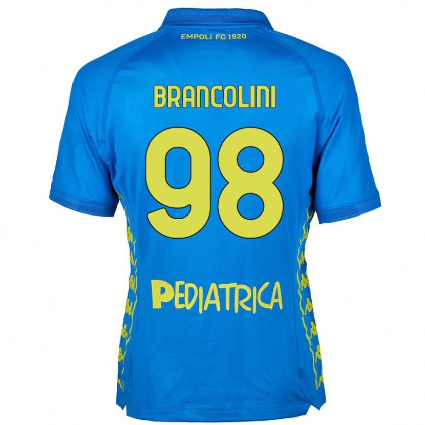Danxen Donna Maglia Federico Brancolini #98 Blu Kit Gara Home 2024/25 Maglietta