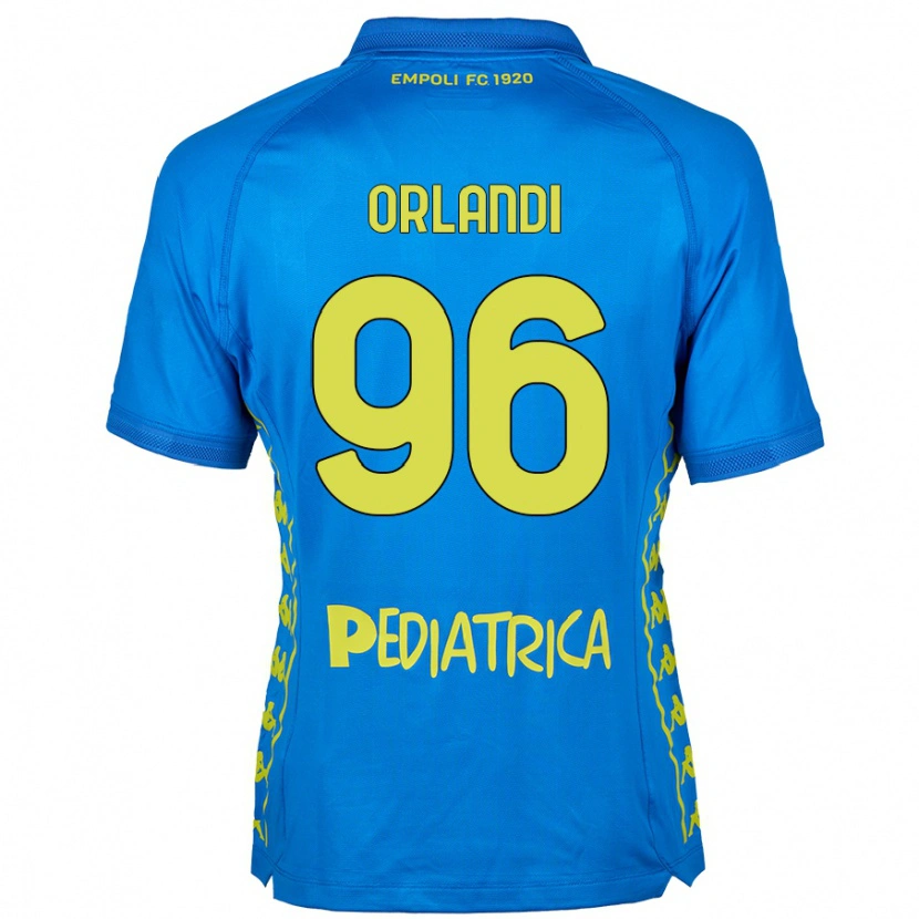 Danxen Donna Maglia Andrea Orlandi #96 Blu Kit Gara Home 2024/25 Maglietta