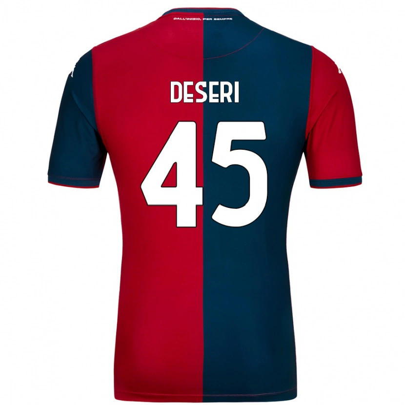 Danxen Donna Maglia Gracien Deseri #45 Rosso Blu Scuro Kit Gara Home 2024/25 Maglietta