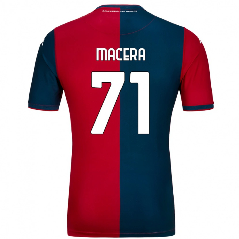 Danxen Donna Maglia Matilde Macera #71 Rosso Blu Scuro Kit Gara Home 2024/25 Maglietta