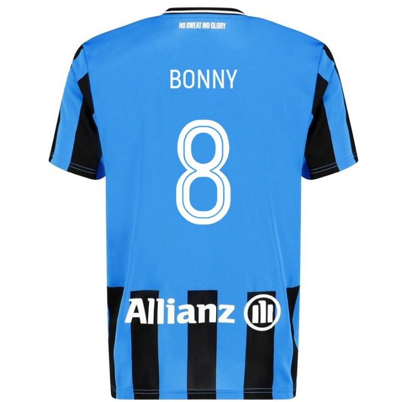 Danxen Donna Maglia Chionne Bonny #8 Azzurro Nero Kit Gara Home 2024/25 Maglietta