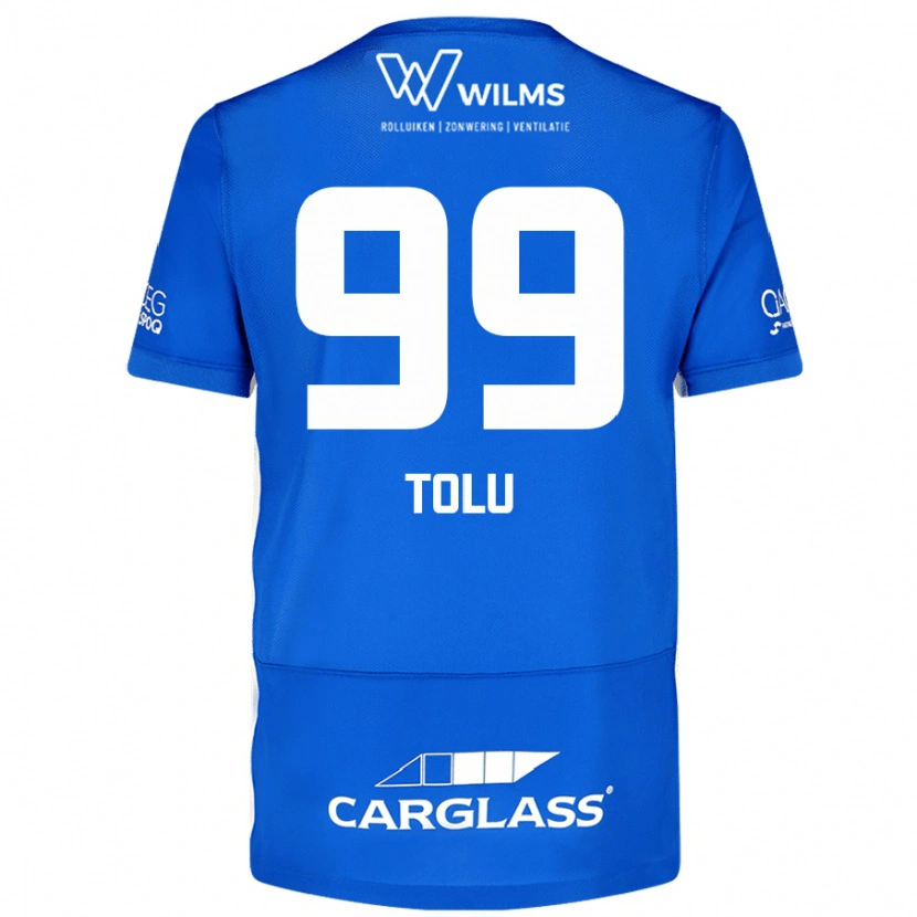 Danxen Donna Maglia Tolu Arokodare #99 Blu Kit Gara Home 2024/25 Maglietta