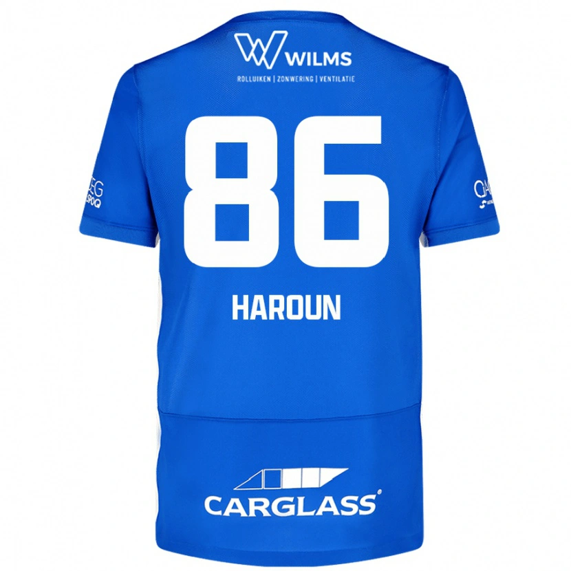 Danxen Donna Maglia Kenan Haroun #86 Blu Kit Gara Home 2024/25 Maglietta