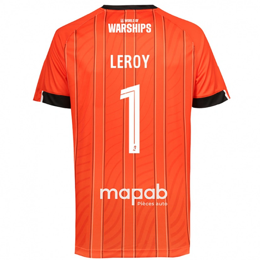 Danxen Donna Maglia Benjamin Leroy #1 Arancione Kit Gara Home 2024/25 Maglietta