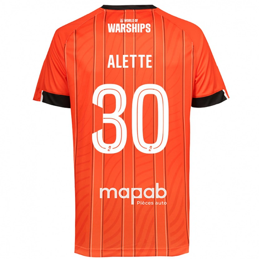 Danxen Donna Maglia Gaël Alette #30 Arancione Kit Gara Home 2024/25 Maglietta
