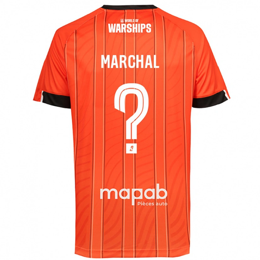 Danxen Donna Maglia Noam Marchal #0 Arancione Kit Gara Home 2024/25 Maglietta
