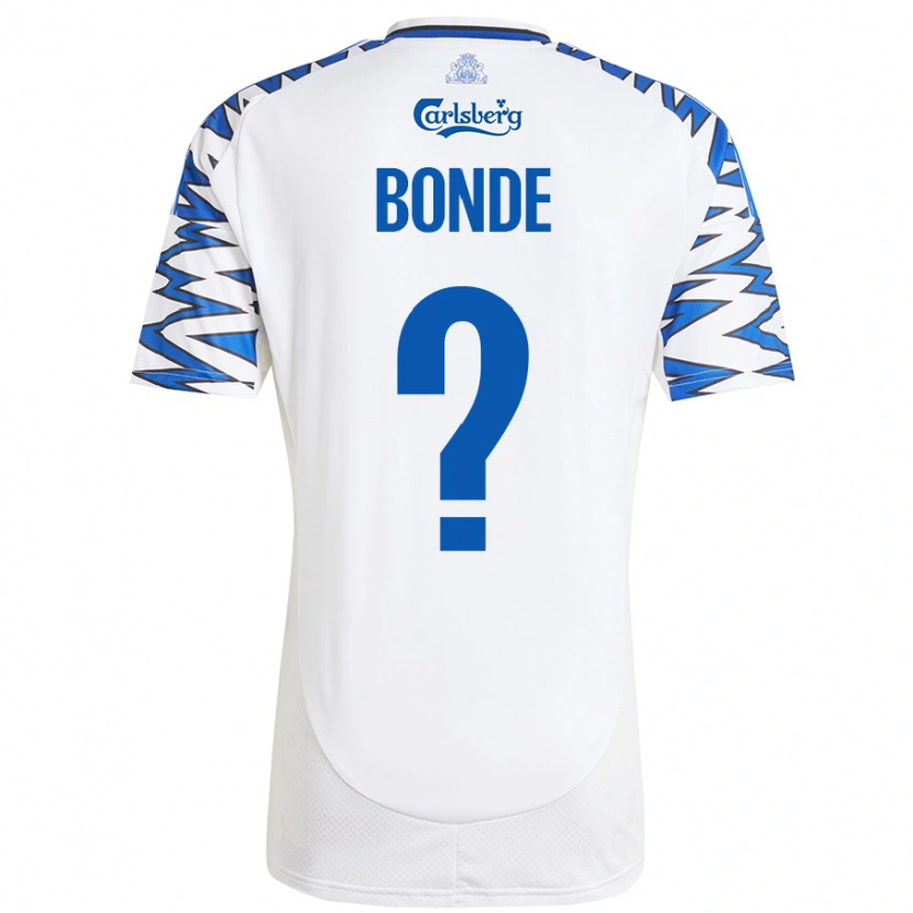 Danxen Donna Maglia Rode Bonde #0 Bianco Azzurro Kit Gara Home 2024/25 Maglietta