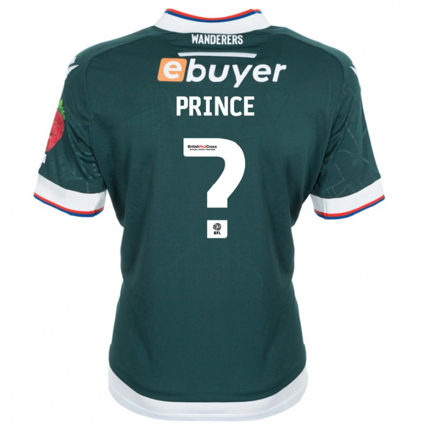 Danxen Donna Maglia Isobel Prince #0 Verde Scuro Kit Gara Away 2024/25 Maglietta