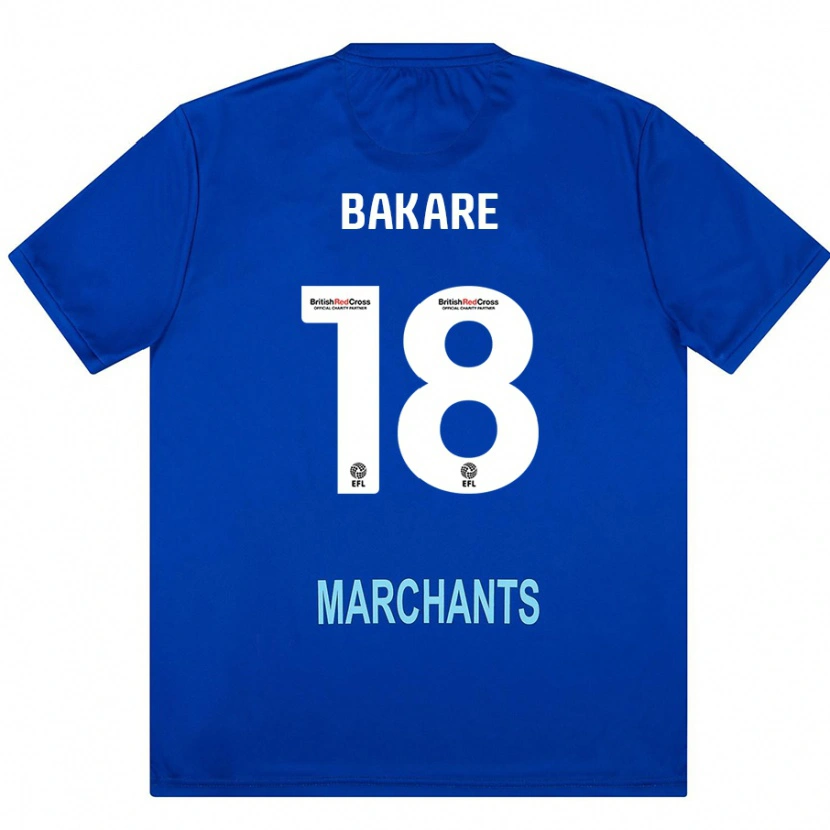 Danxen Donna Maglia Ibrahim Bakare #18 Verde Kit Gara Away 2024/25 Maglietta