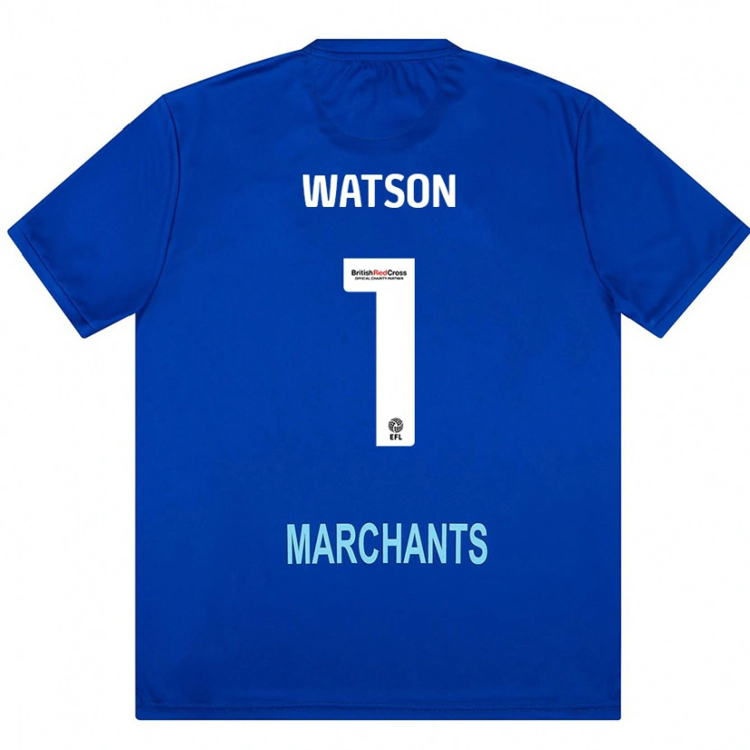 Danxen Donna Maglia Aimee Watson #1 Verde Kit Gara Away 2024/25 Maglietta