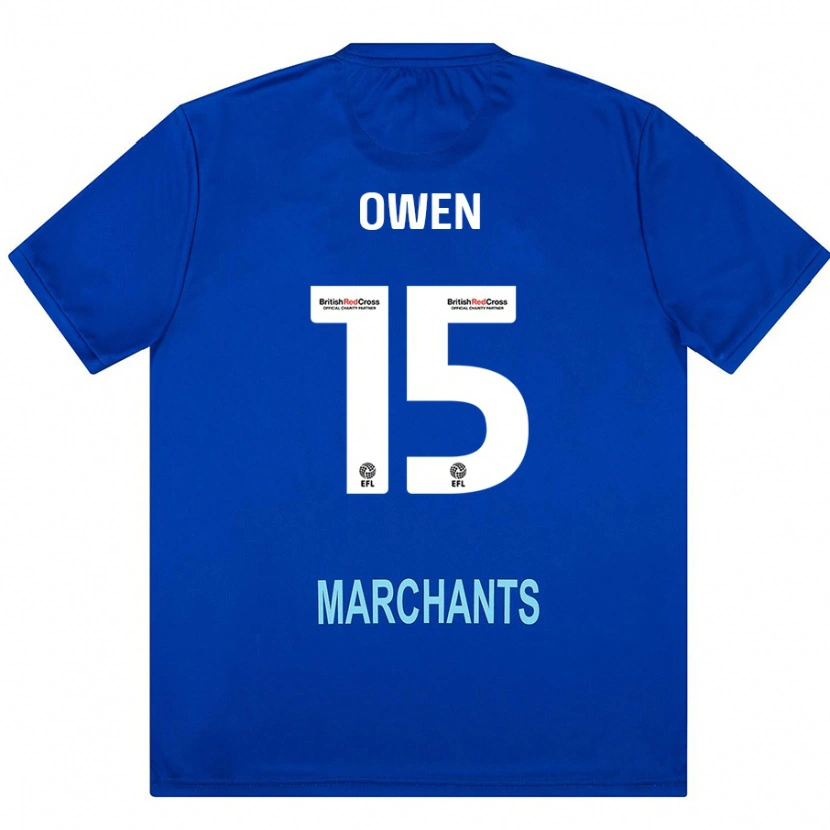 Danxen Donna Maglia Emily Owen #15 Verde Kit Gara Away 2024/25 Maglietta