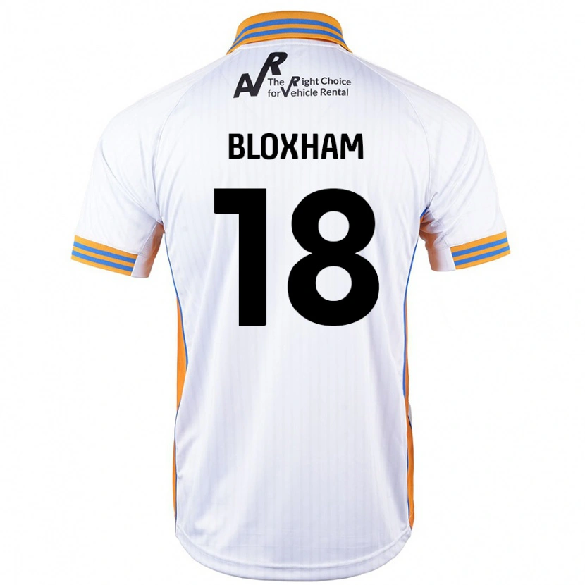 Danxen Donna Maglia Tom Bloxham #18 Bianco Kit Gara Away 2024/25 Maglietta
