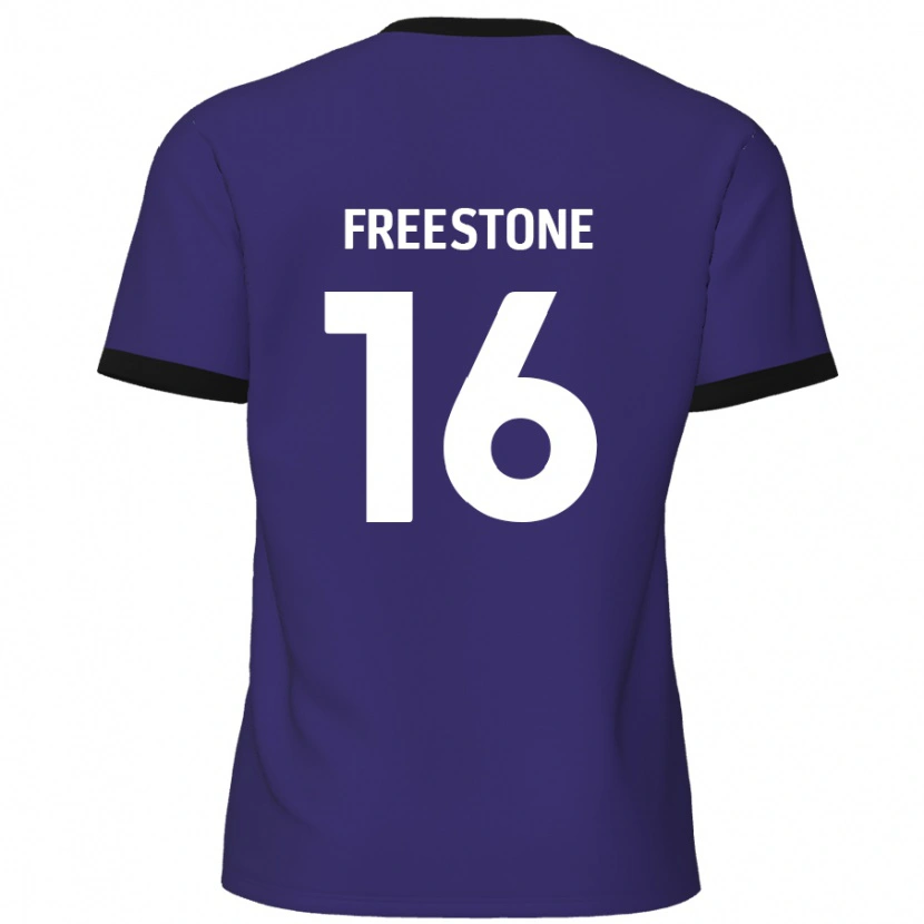Danxen Donna Maglia Lewis Freestone #16 Viola Kit Gara Away 2024/25 Maglietta