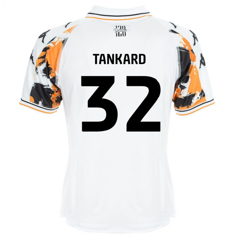 Danxen Donna Maglia Lily Tankard #32 Bianco Kit Gara Away 2024/25 Maglietta